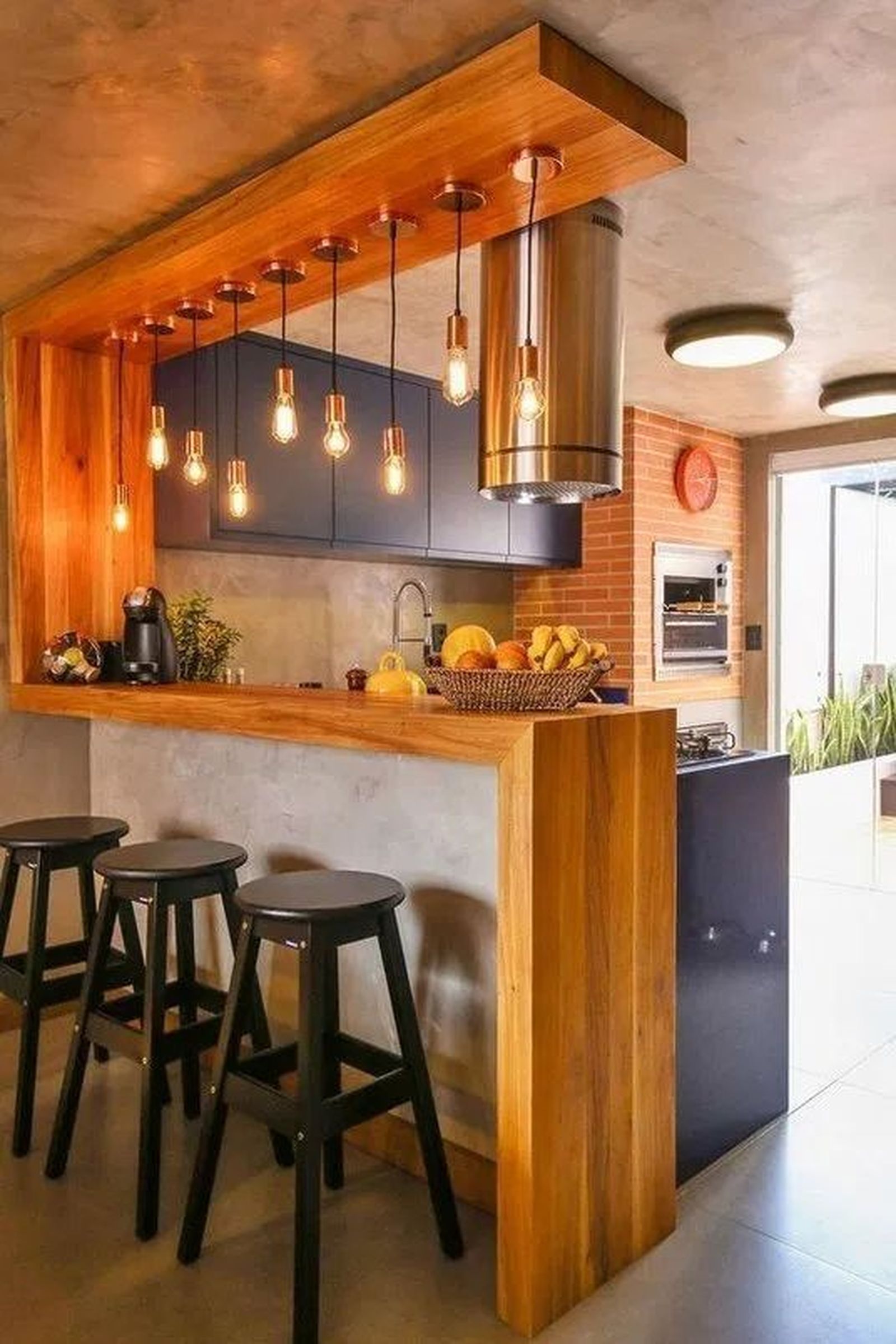 barra cocina taburetes tipo bar pinterst nancy tessier