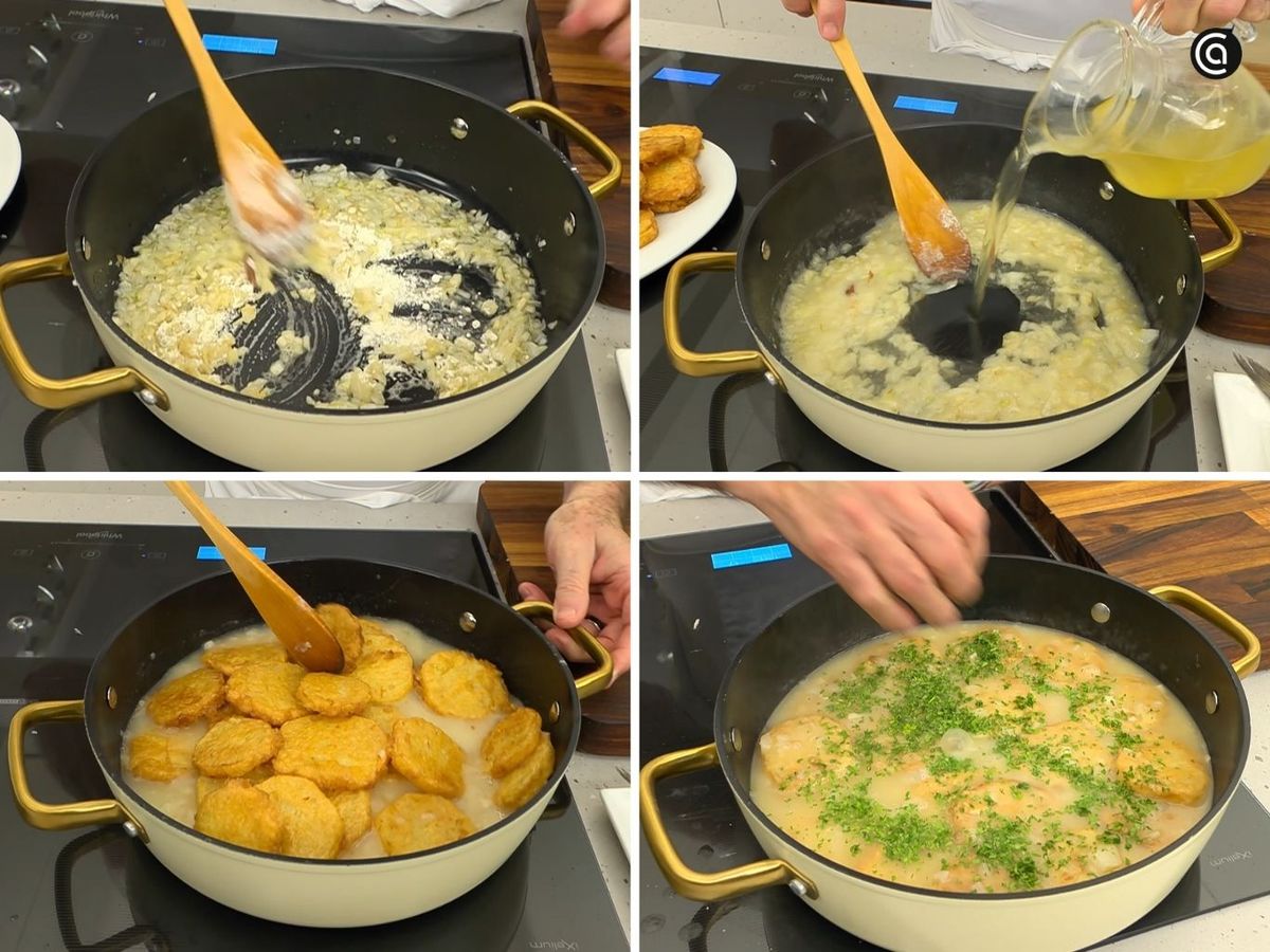 Paso a paso para hacer patatas a la importancia