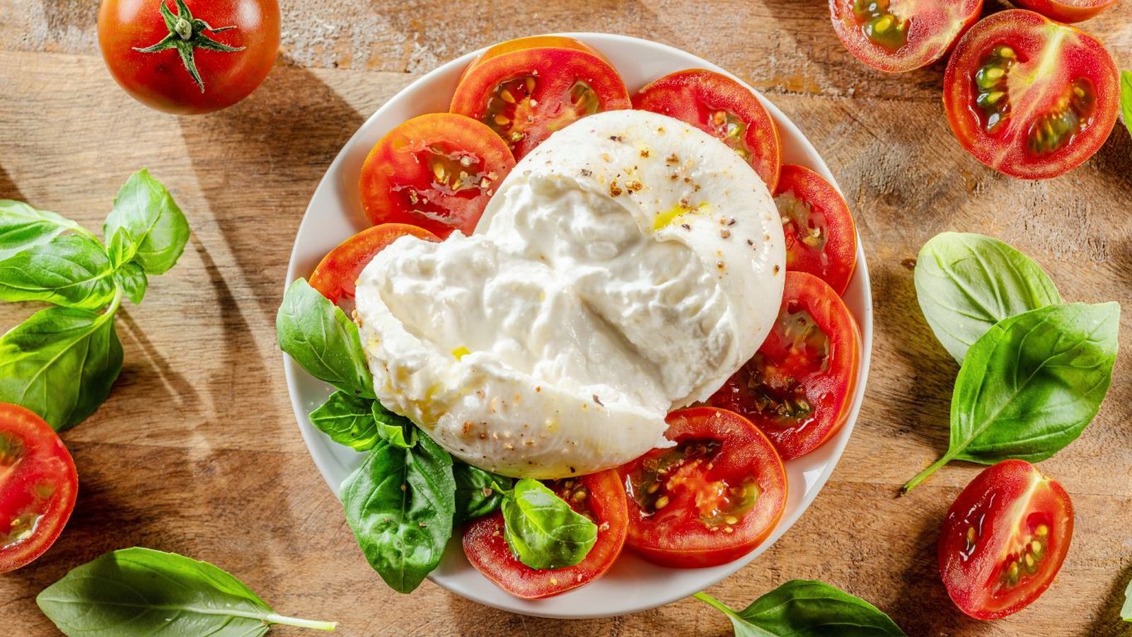 Mozzarella o burrata: basta mirar el interior para saber cuál tienes delante