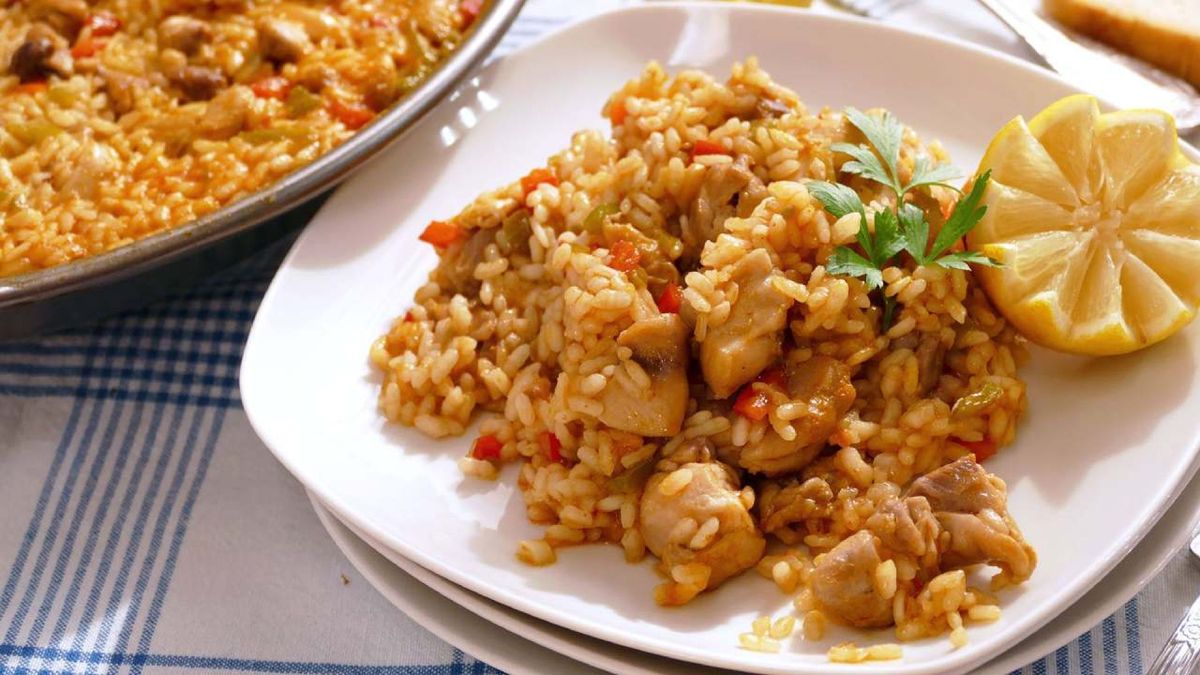 Receta arroz con pollo