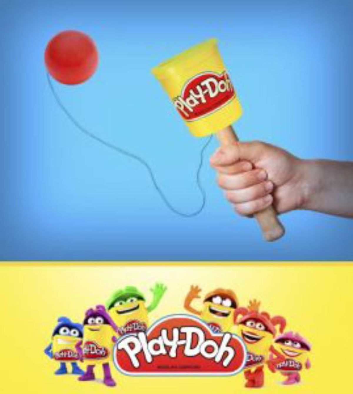 juguete con pelota botes play doh pinterest
