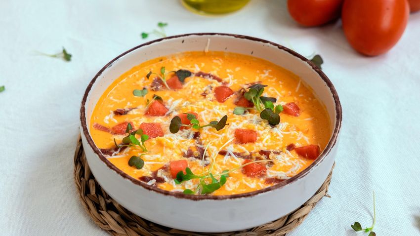 Receta de salmorejo de sandía