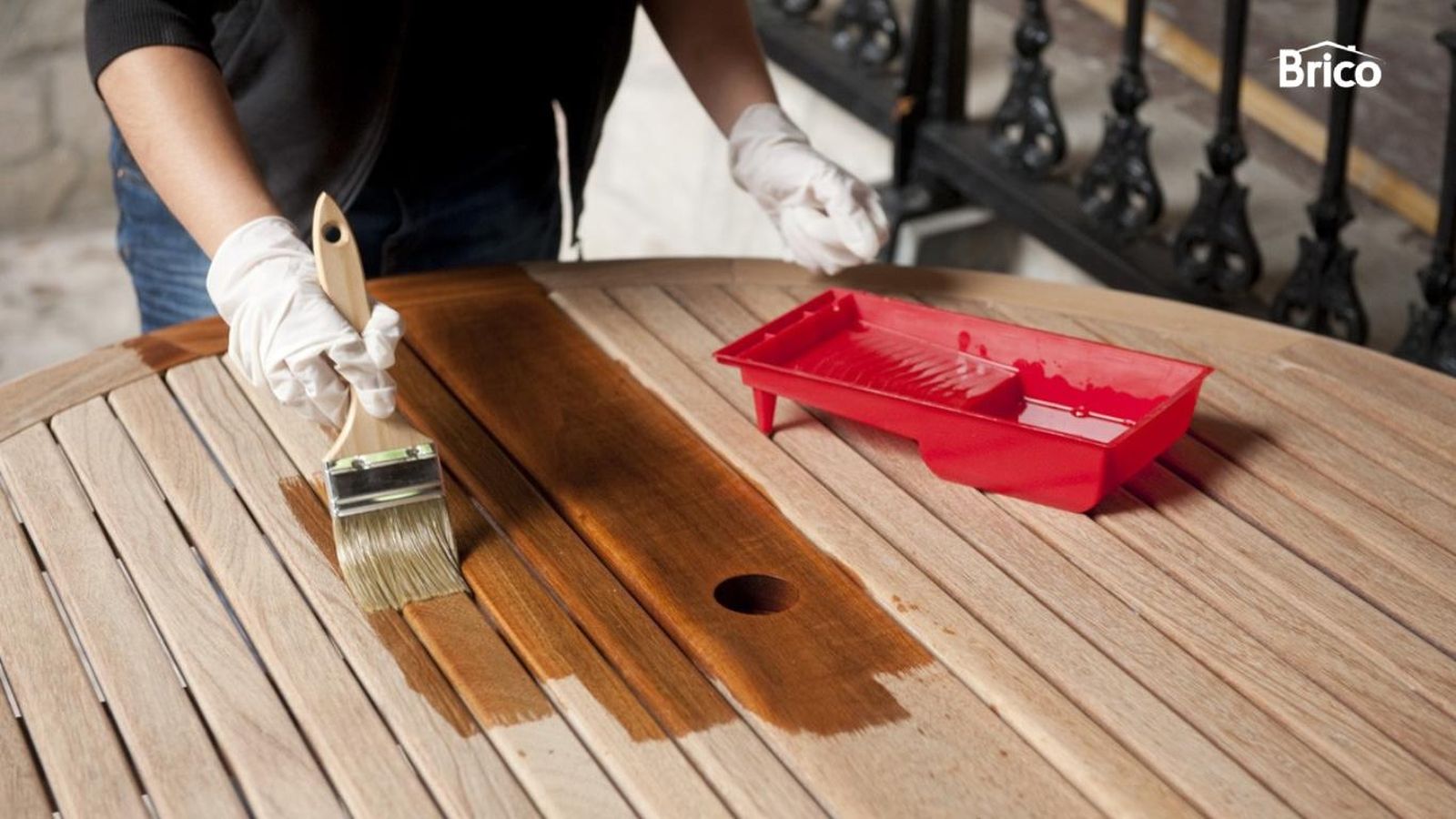 Tratamiento protector de madera