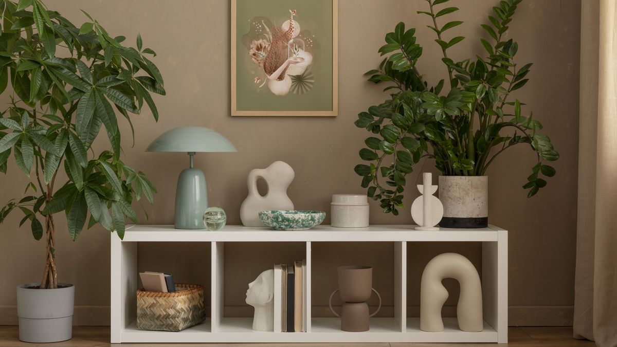 Debes encontrar el equilibrio entre la decoración, las plantas y los muebles