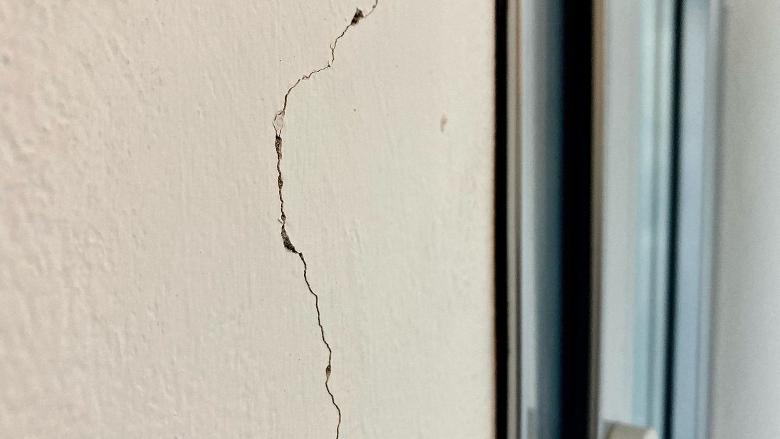 Grieta en la pared