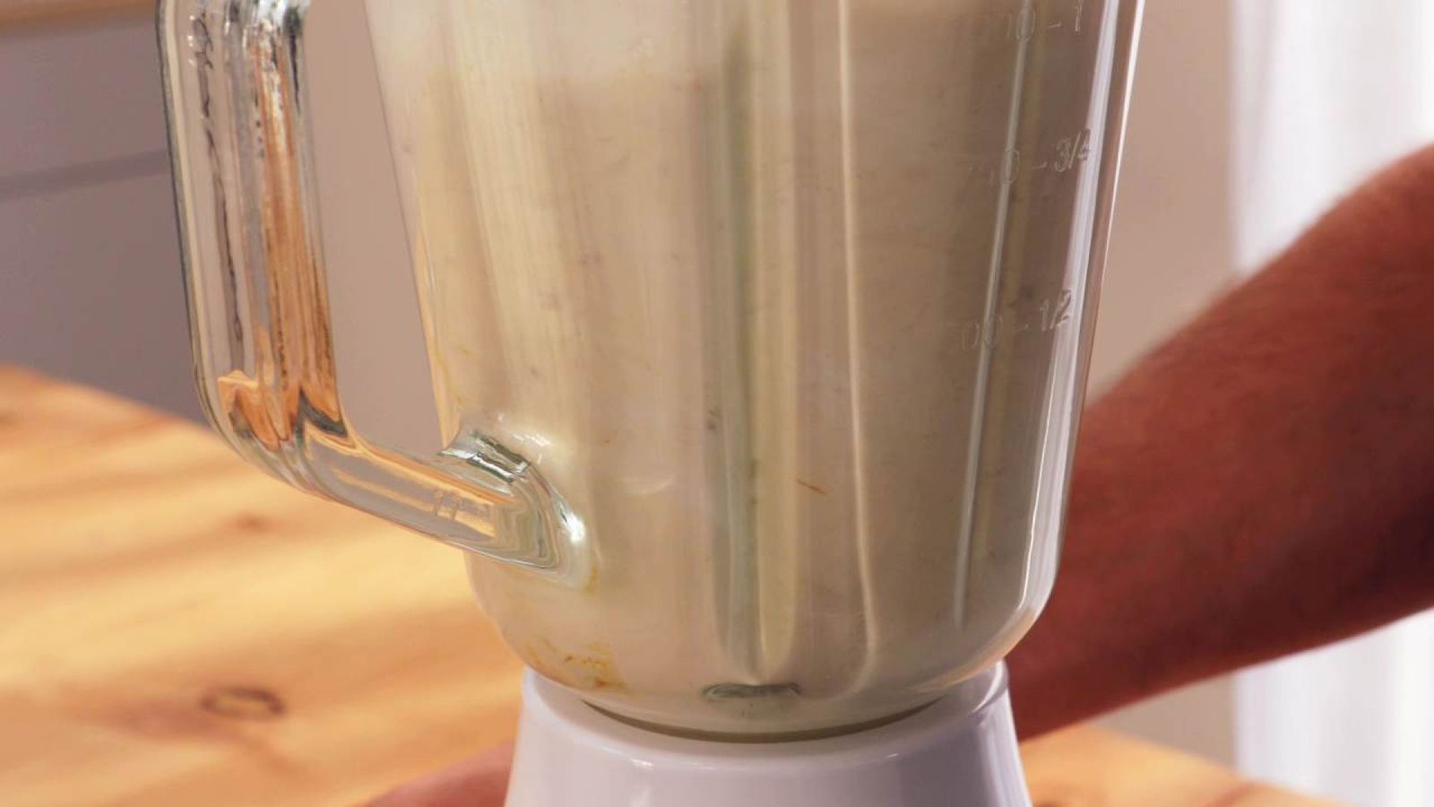 Batido de turrón Paso 3 Batido de turrón Paso 3