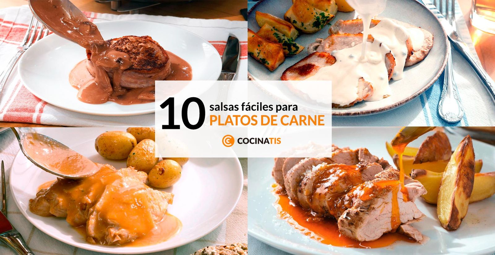 Recopilatorio de salsas fáciles para acompañar platos de carne Recopilatorio de salsas fáciles para acompañar platos de carne