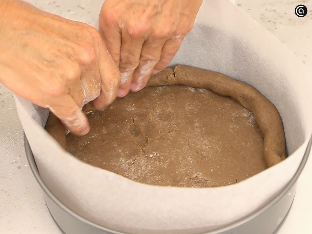 Tarta de caramelo y chocolate - paso 2