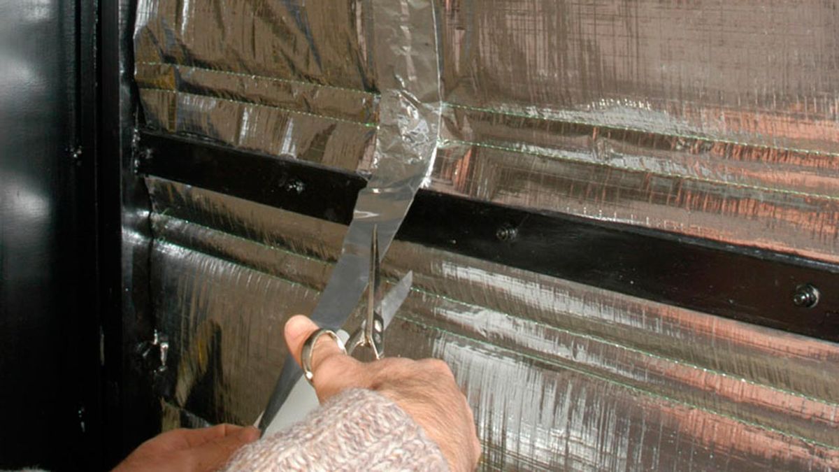 Cubrir puerta de garaje paso 8