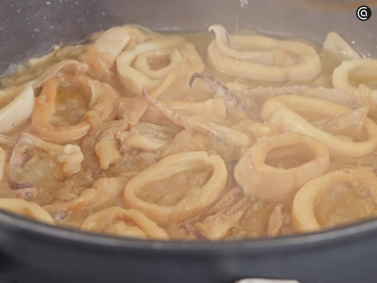 Cocina los calamares