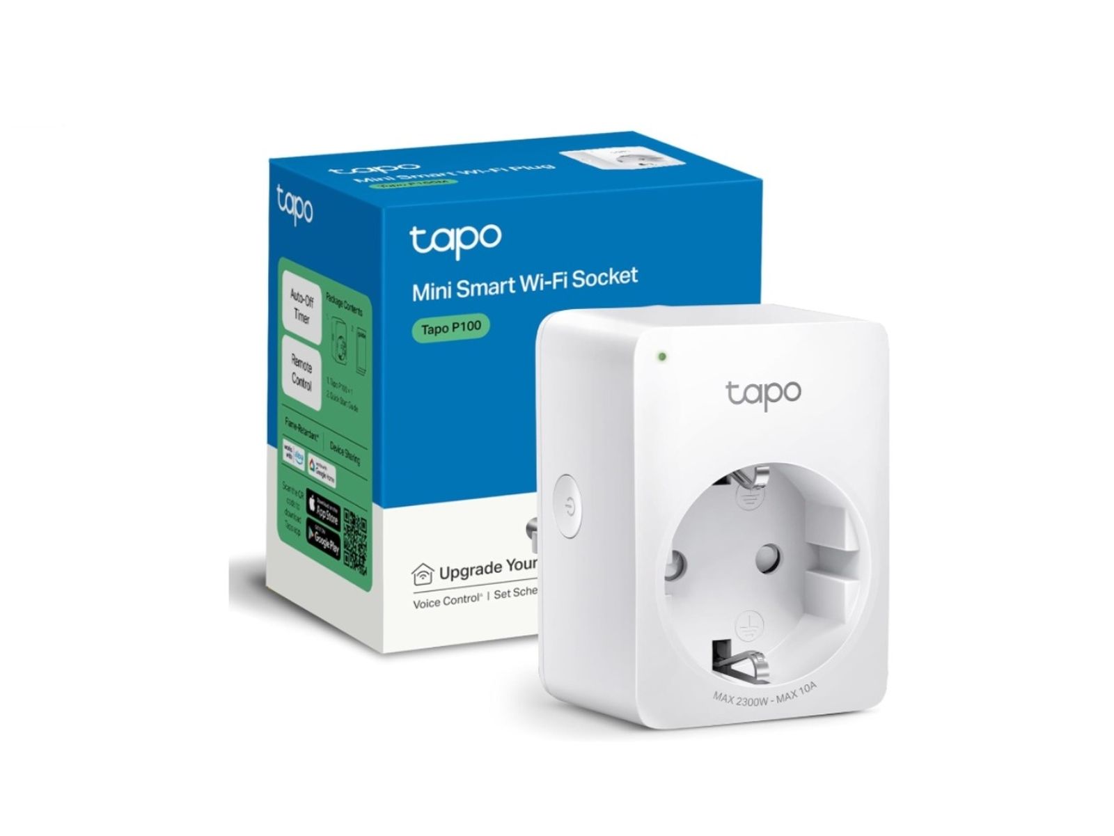 Enchufe inteligente TP- Link Tapo P100 Enchufe inteligente TP- Link Tapo P100