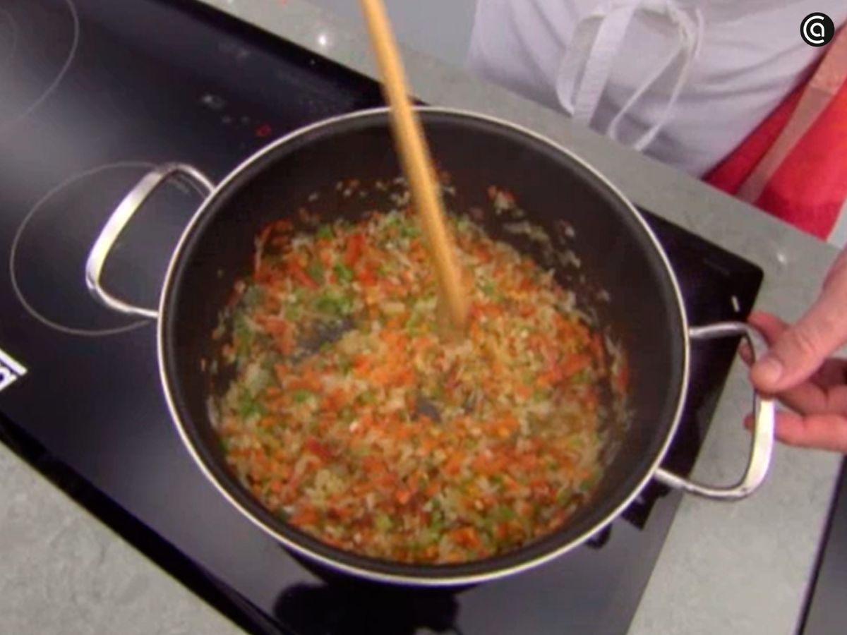 Rehoga las verduras
