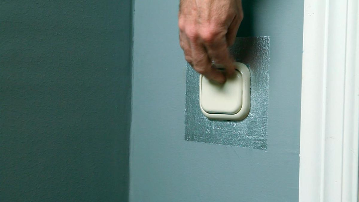 Marco protector transparente para la pared paso 6