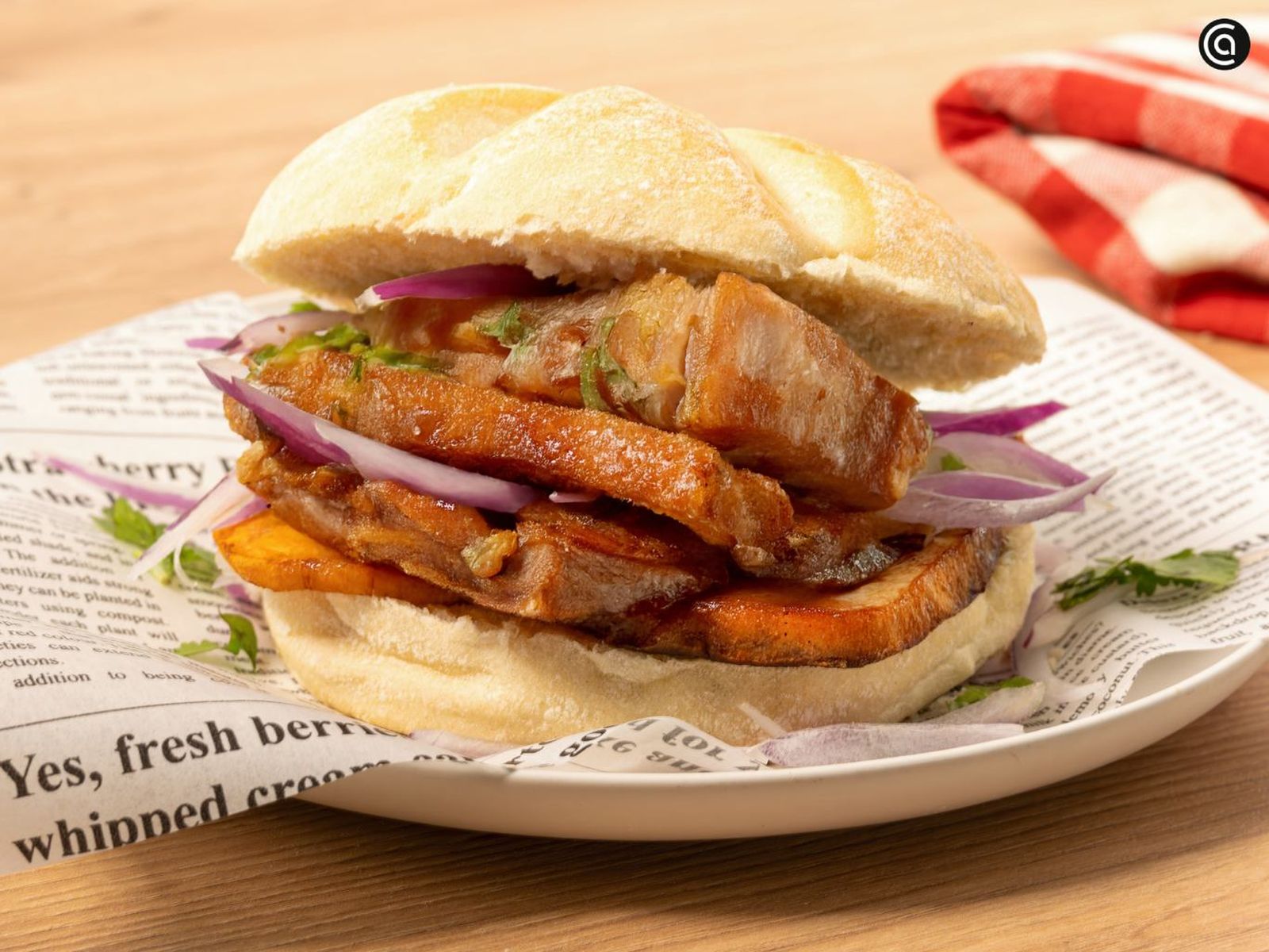 pan con chicharron receta paso5