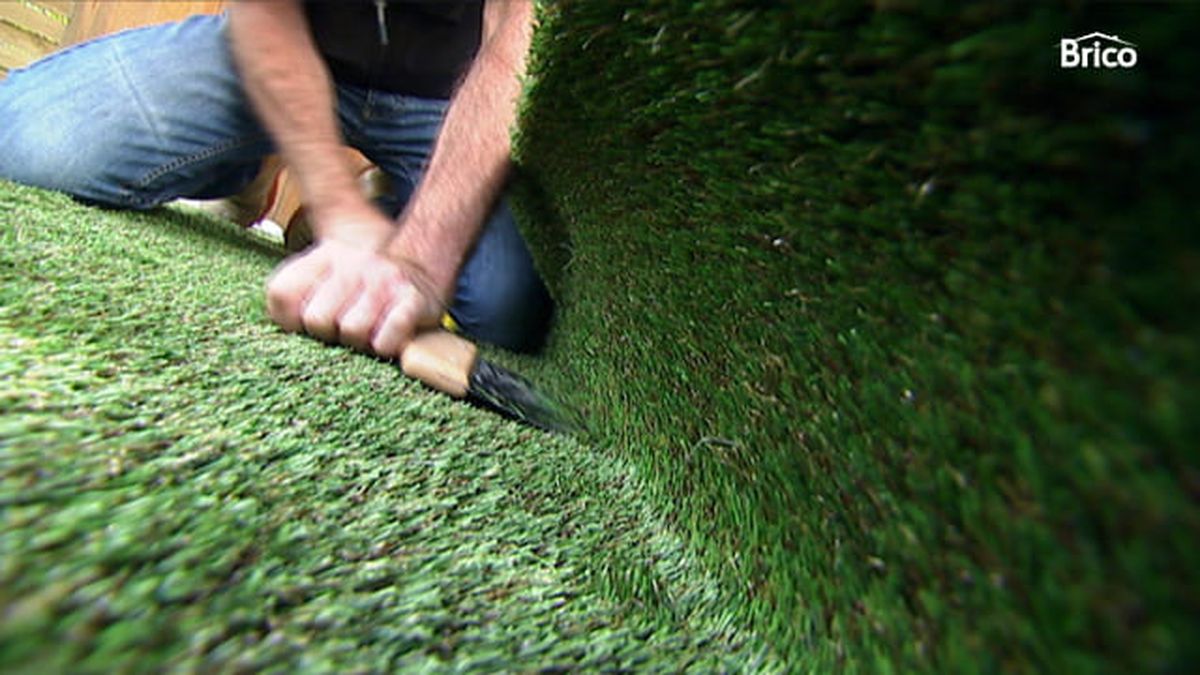 Bricomania 745 como colocar cesped artificial paso 2