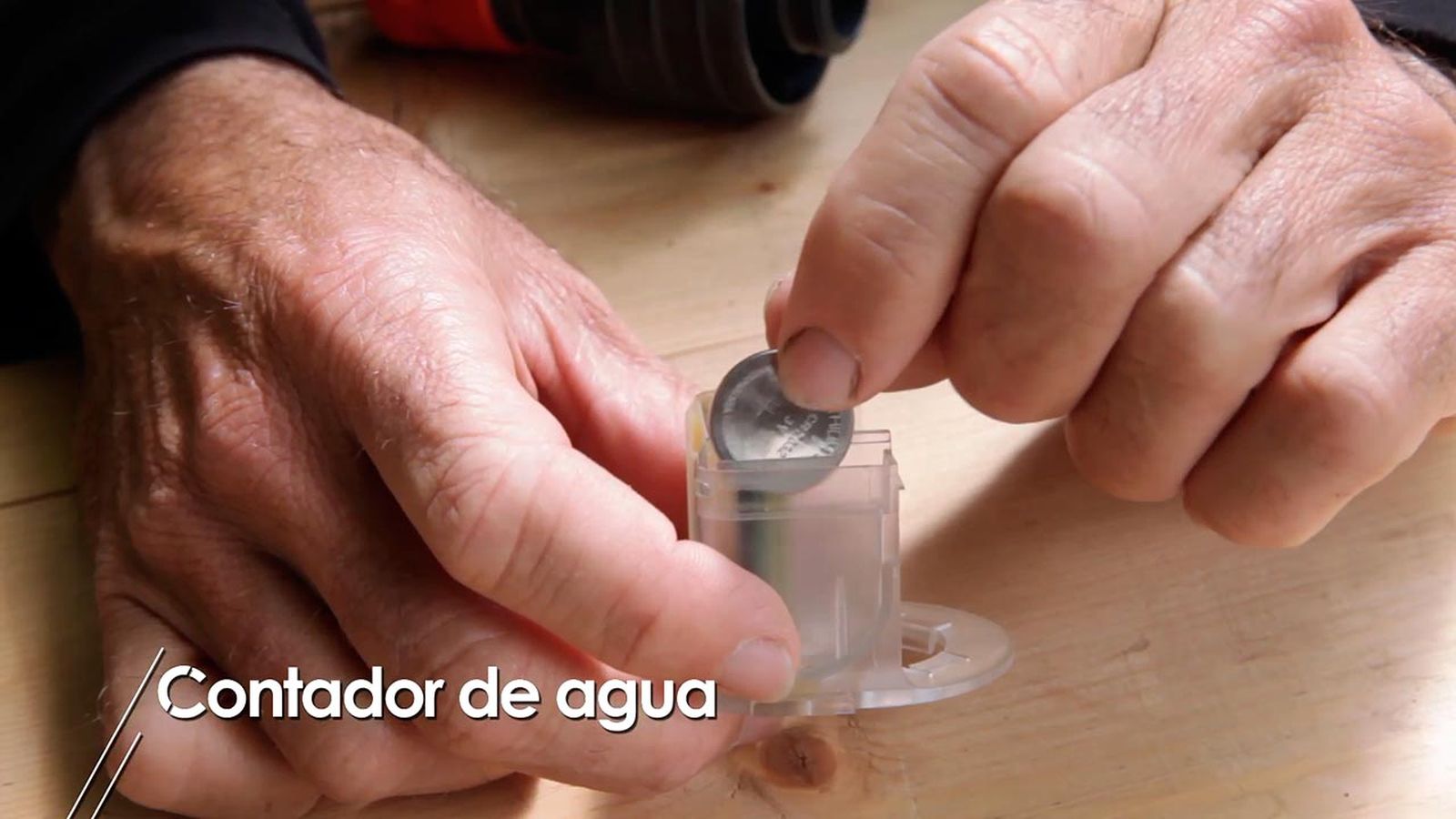 Contador de agua para el riego paso 1 Contador de agua para el riego paso 1