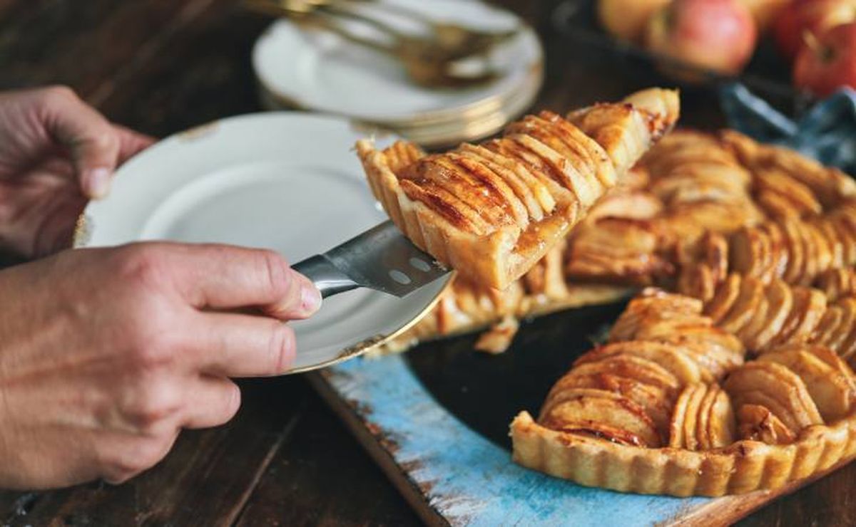 tarta manzana cena fin de ano