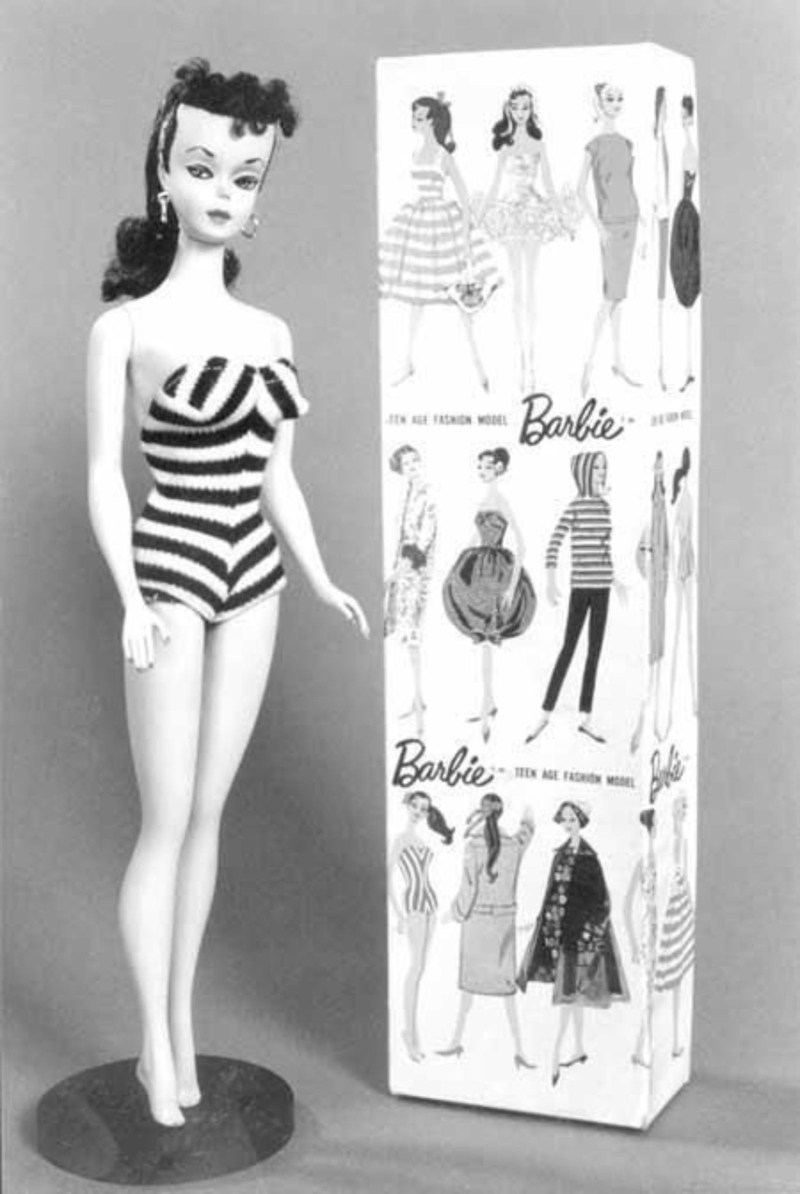 Primera muñeca de Barbie. Primera muñeca de Barbie.