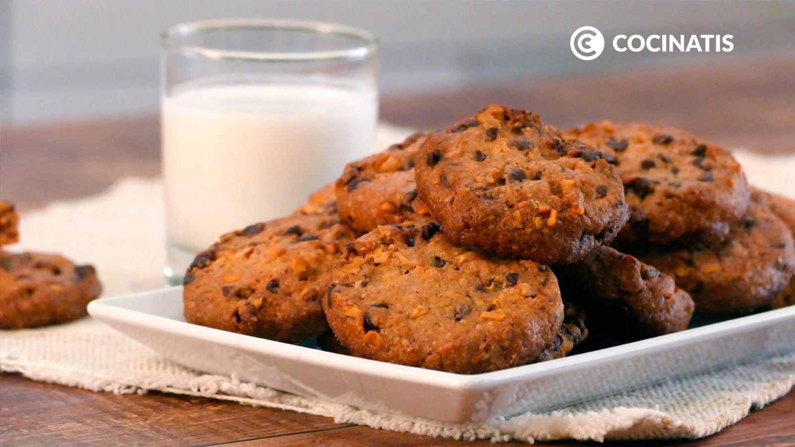 Cookies de chocolate y nueces