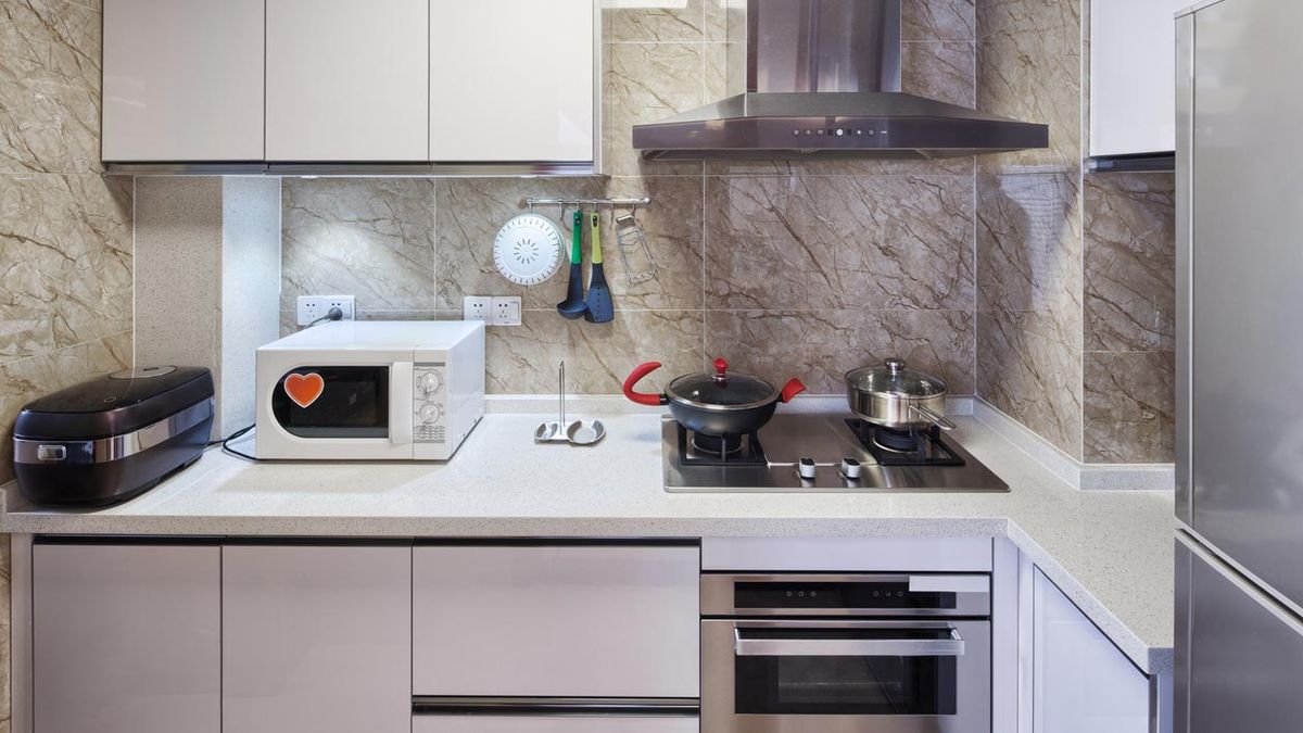 como decorar una cocina pequena