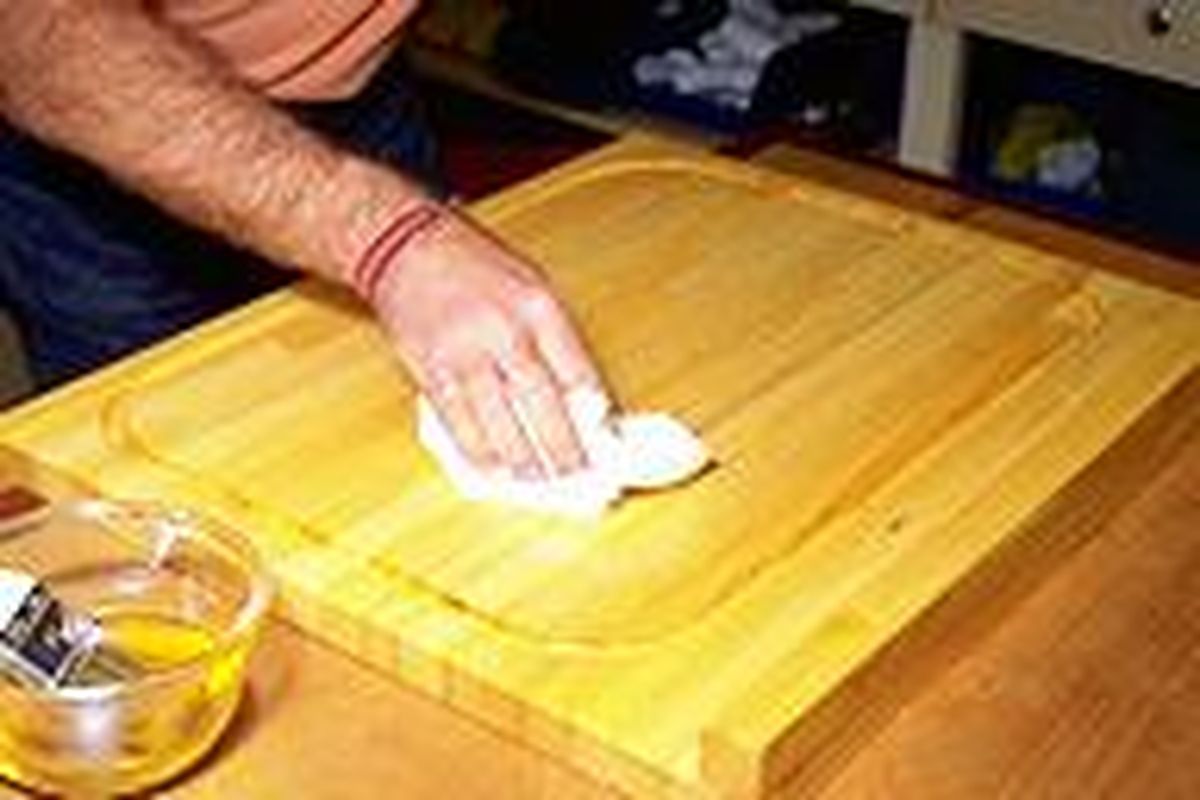 Tabla de cortar para la cocina paso 12