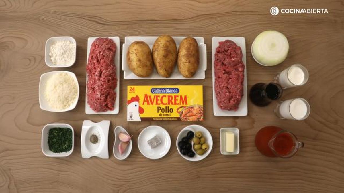 pastel carne tradicional ingredientes