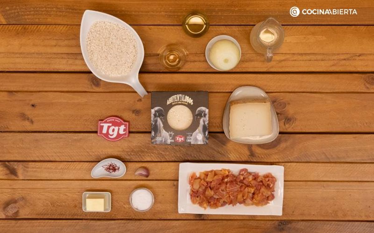Risotto de pollo - ingredientes