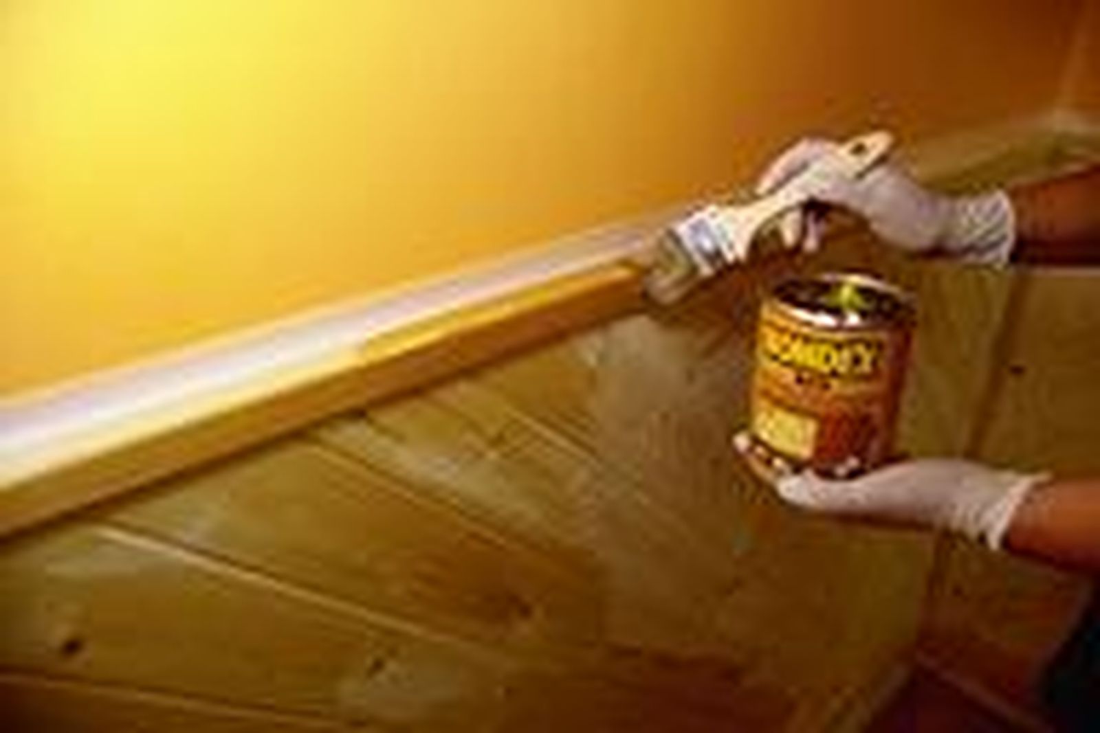 Pintar un friso de madera paso 4 Pintar un friso de madera paso 4