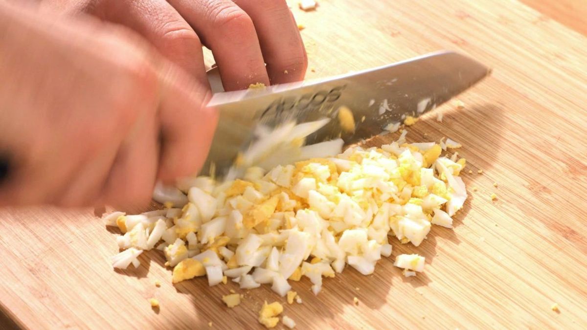 Chipirones rellenos en su tinta paso 1