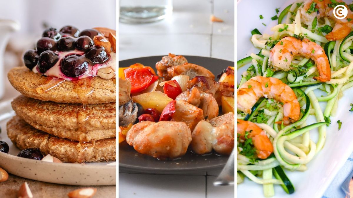 Día cinco del menú de la dieta cetogénica