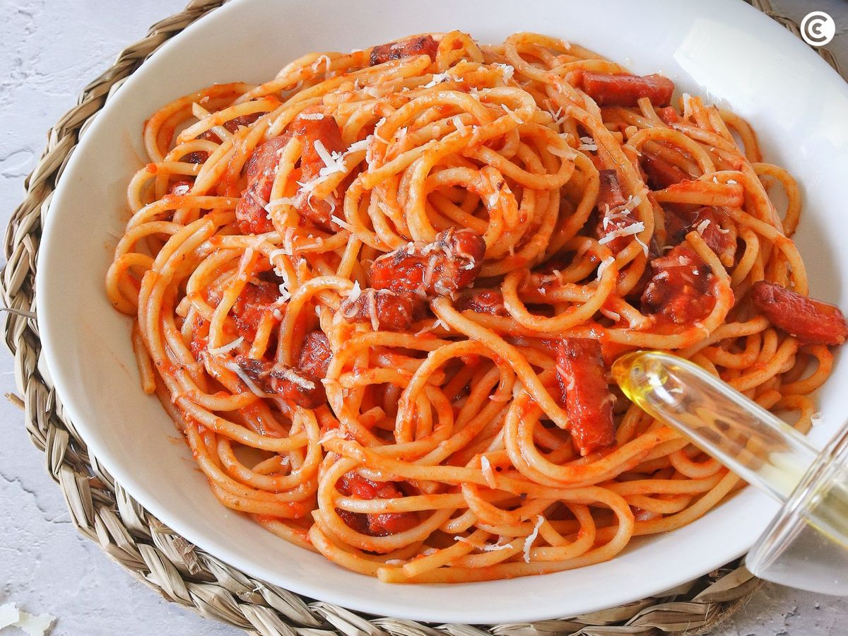 Spaghetti all'amatriciana
