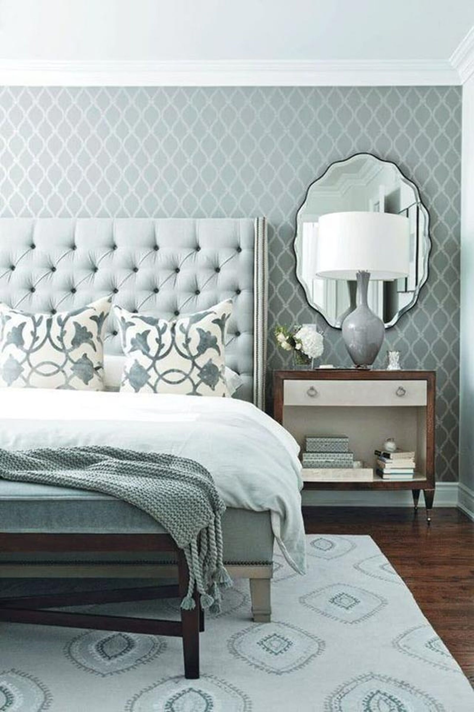 Ideas para renovar el dormitorio con papel pintado 8 Ideas para renovar el dormitorio con papel pintado 8