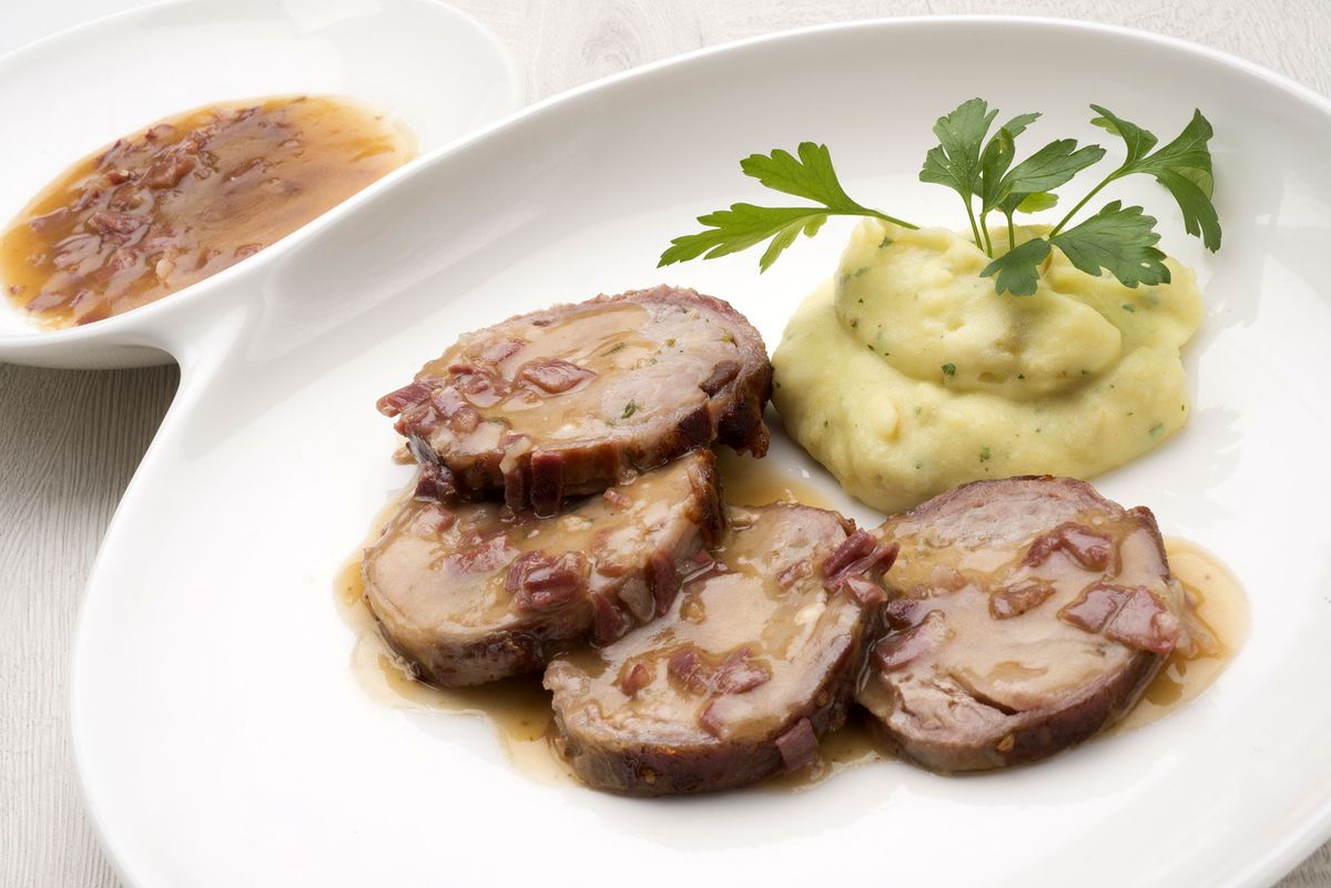 6087 1 Milhojas de cerdo iberico con salsa de jamon xl