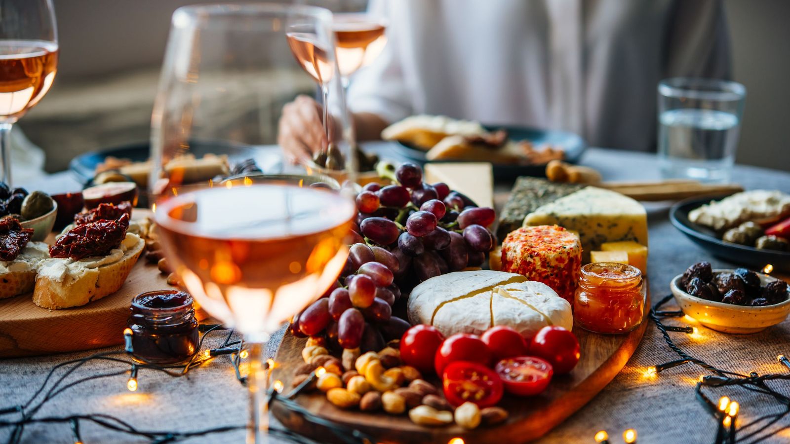La presentación de la comida es una parte fundamental de la cena
