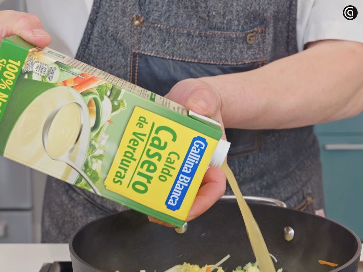 Sopa juliana - paso 3