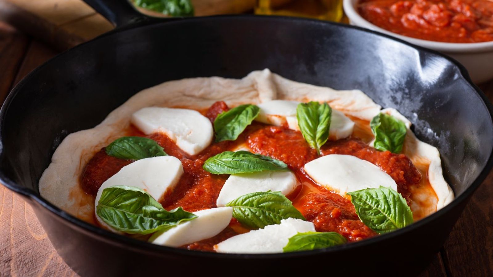 Pizza en sartén