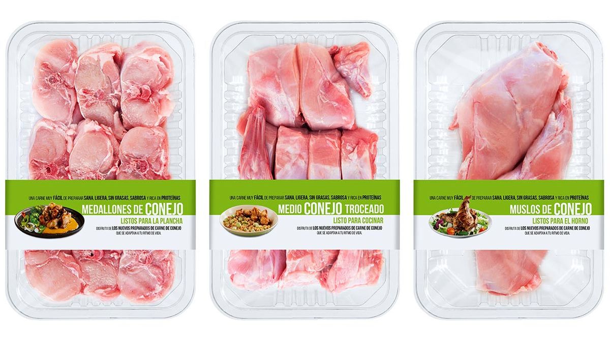 Carne de conejo, el secreto de la Dieta Mediterránea  formatos de corte