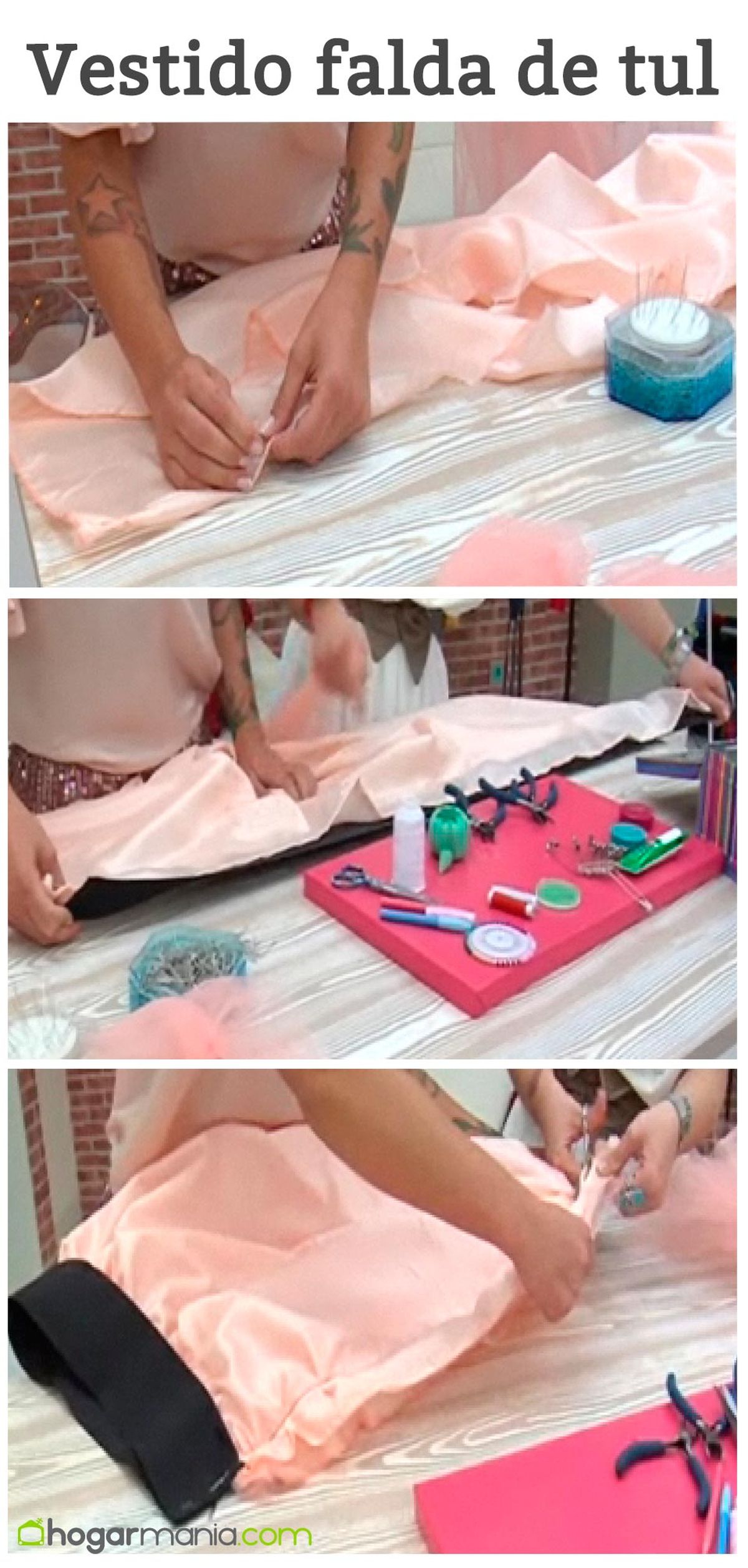 vestido falda tul pinterest