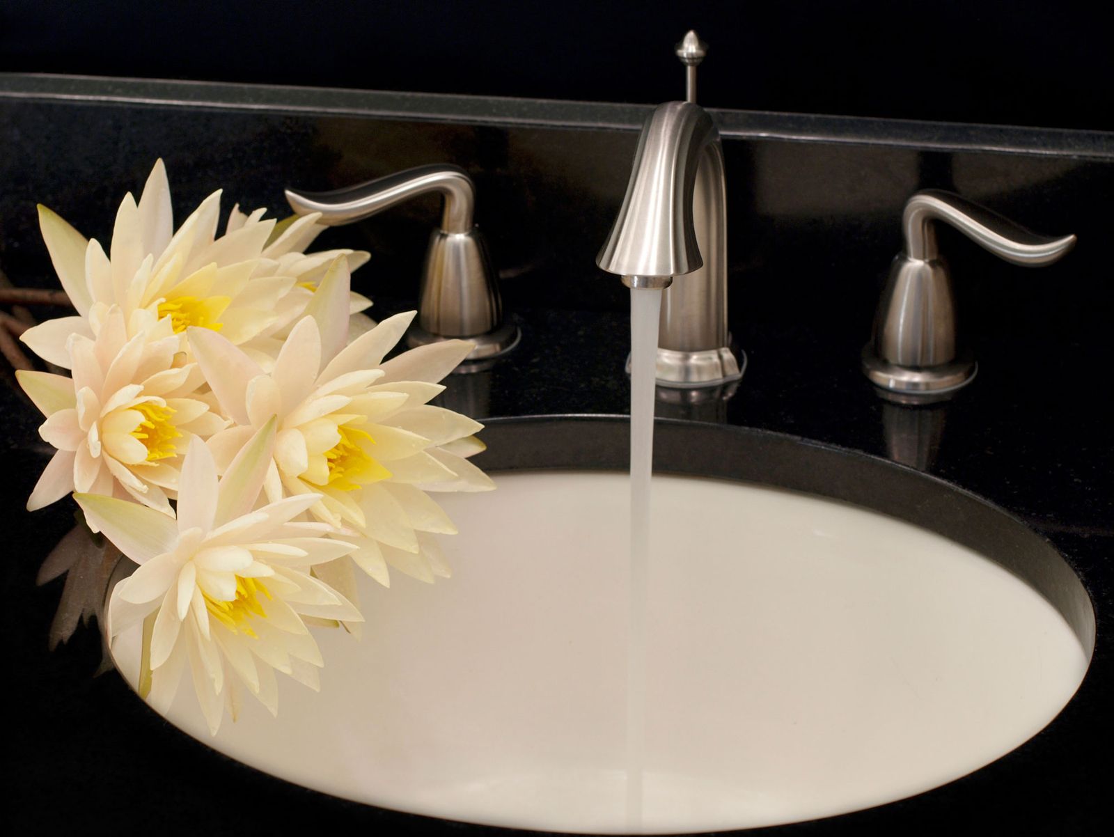 Ideas para decorar el baño en color negro