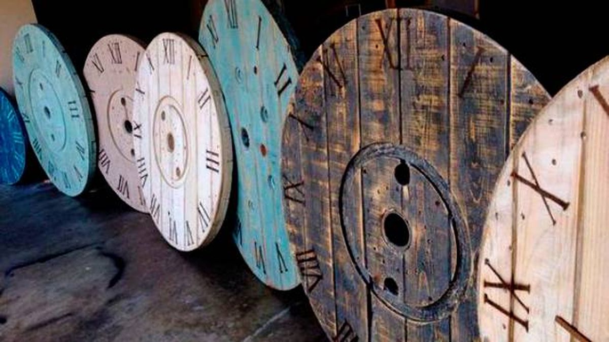 reutilizar bobina reloj