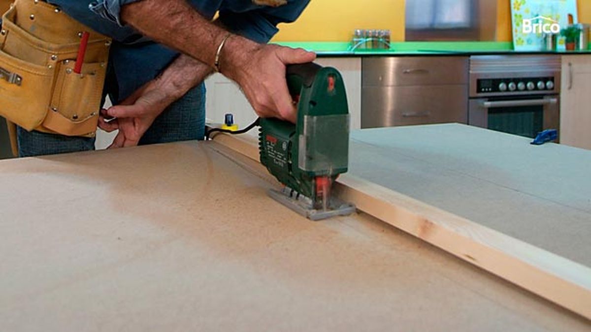 Tabique de madera paso 11