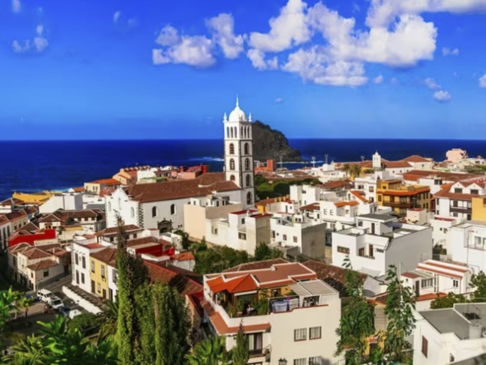 El precioso pueblo de Garachico, en la isla de Tenerife
