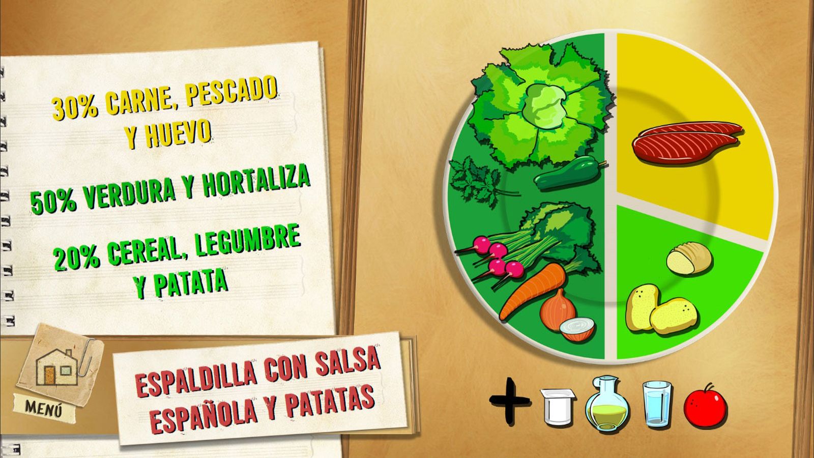 6031 1 Espaldilla con salsa española y patatas plato 6031 1 Espaldilla con salsa española y patatas plato