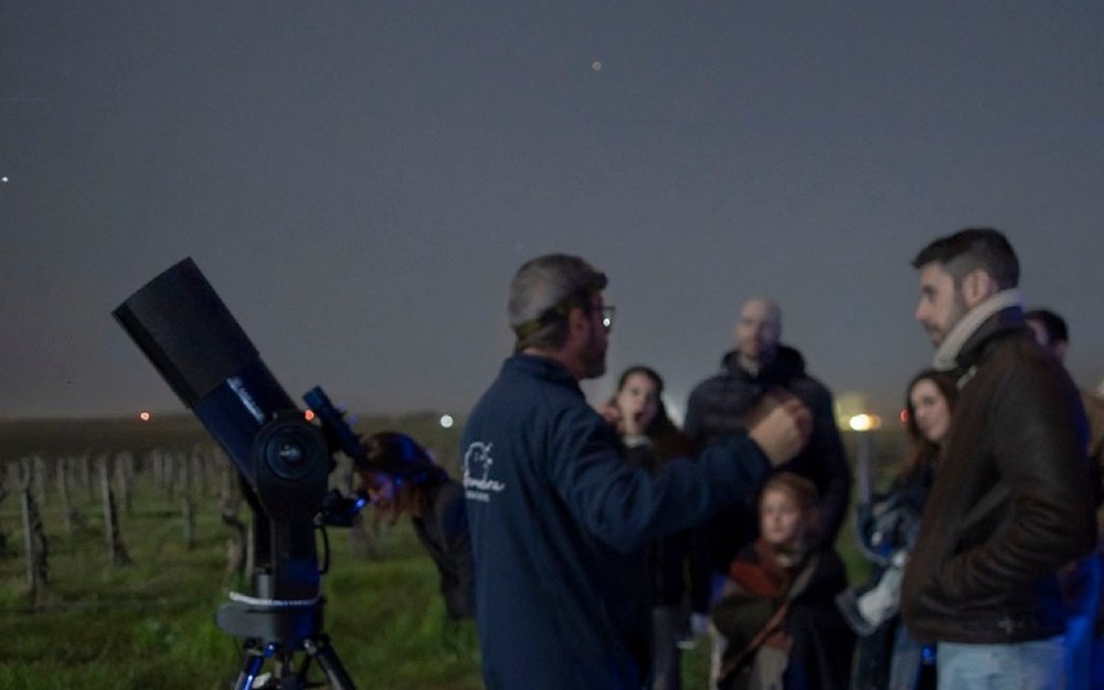 Observar las perseidas desde la tranquilidad de los viñedos es una experiencia única Observar las perseidas desde la tranquilidad de los viñedos es una experiencia única