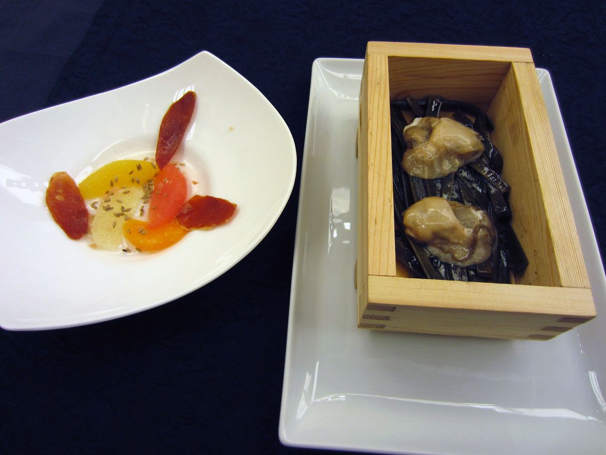 arzak ostras algas citricos xl