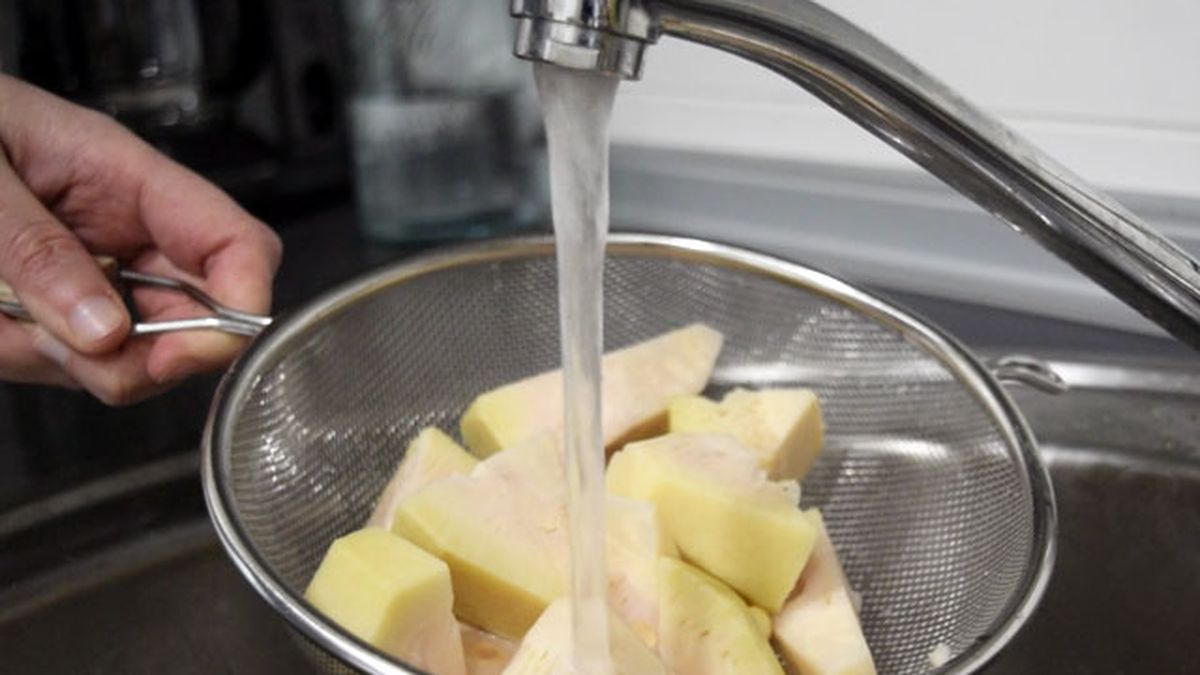 Pulled Pork vegano con jackfruit, la fruta que parece carne   Paso 1