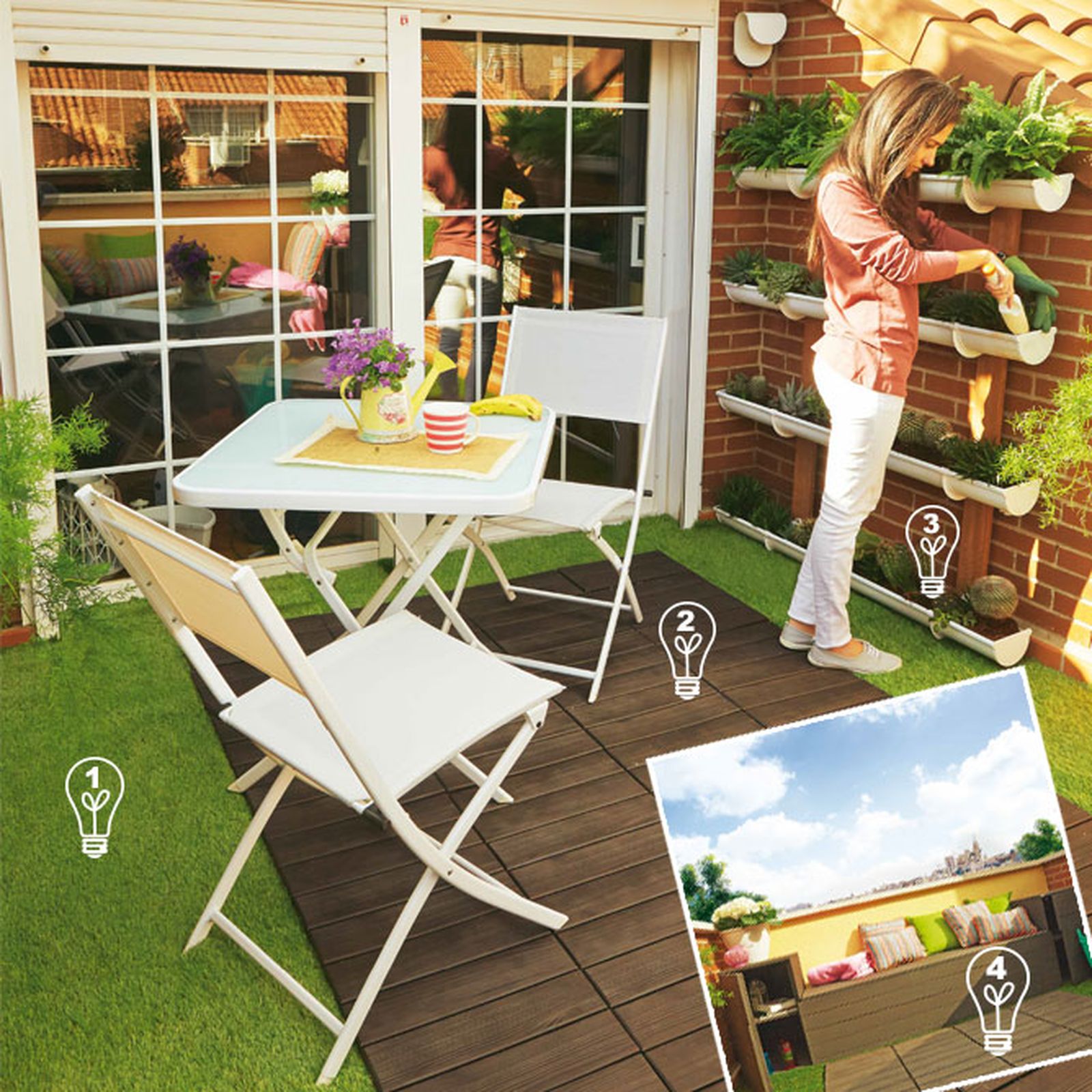 decorar una terraza de 8m4 decorar una terraza de 8m4