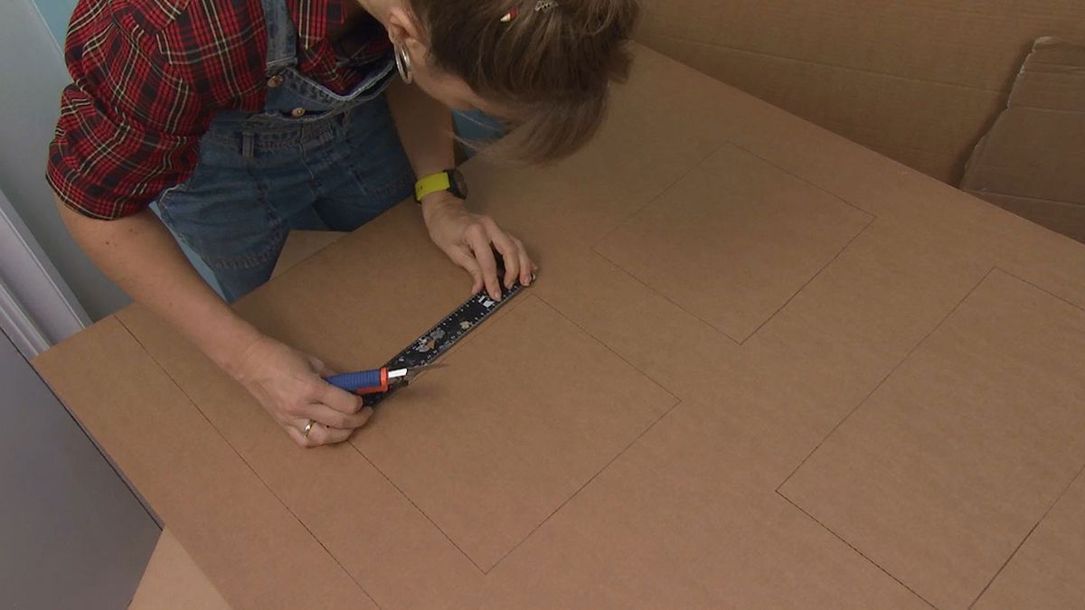 Deco752 Decorar recibidor pequeño con mueble carton paso 6