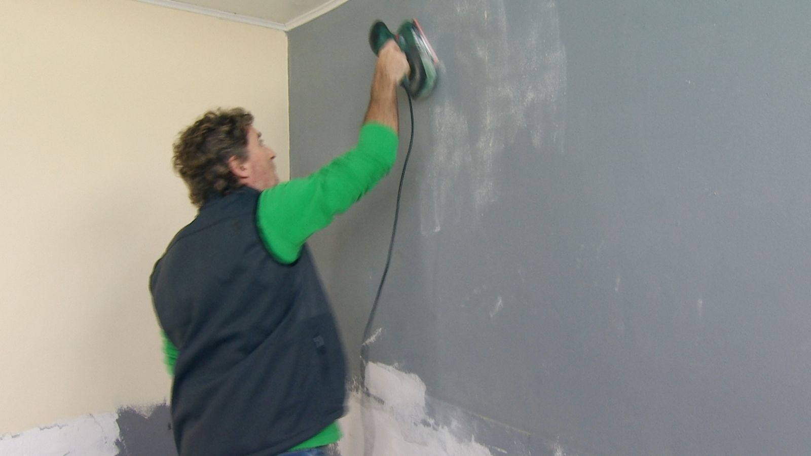 Revestimiento plástico de pared paso 1 Revestimiento plástico de pared paso 1