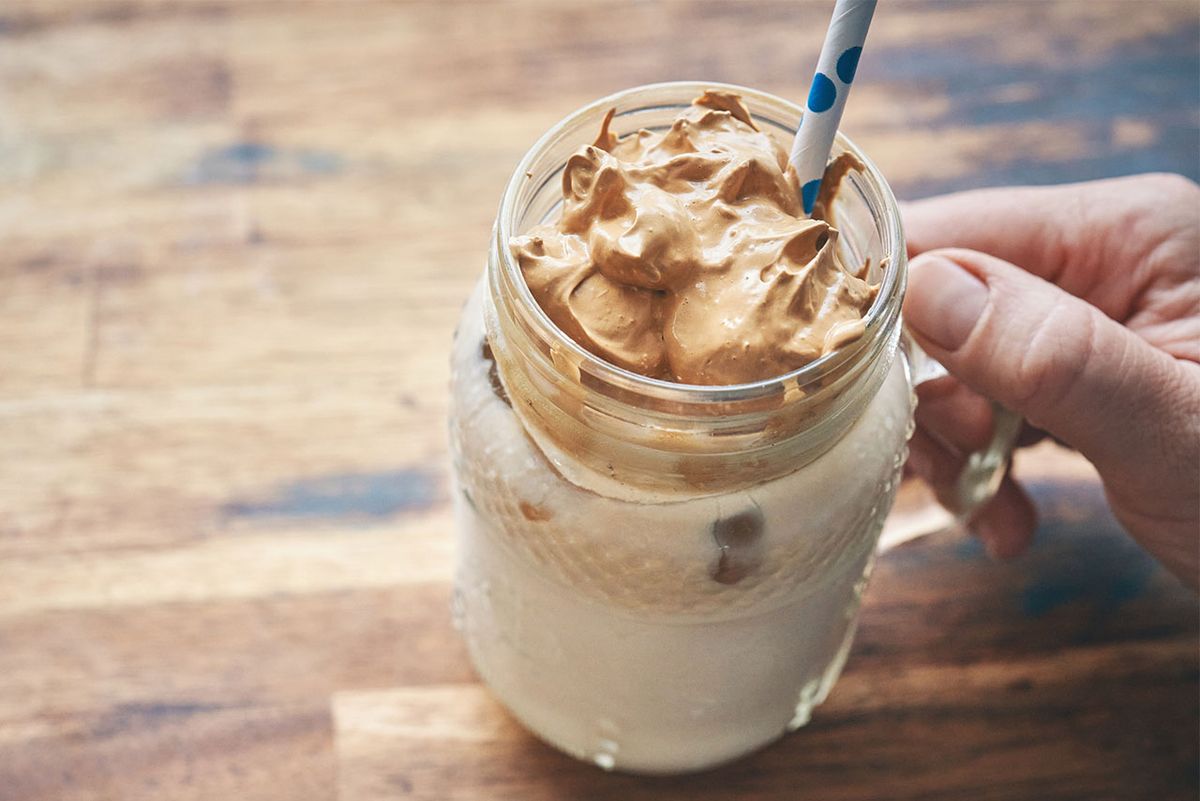 recetas cafe dalgona cremoso coreano de moda